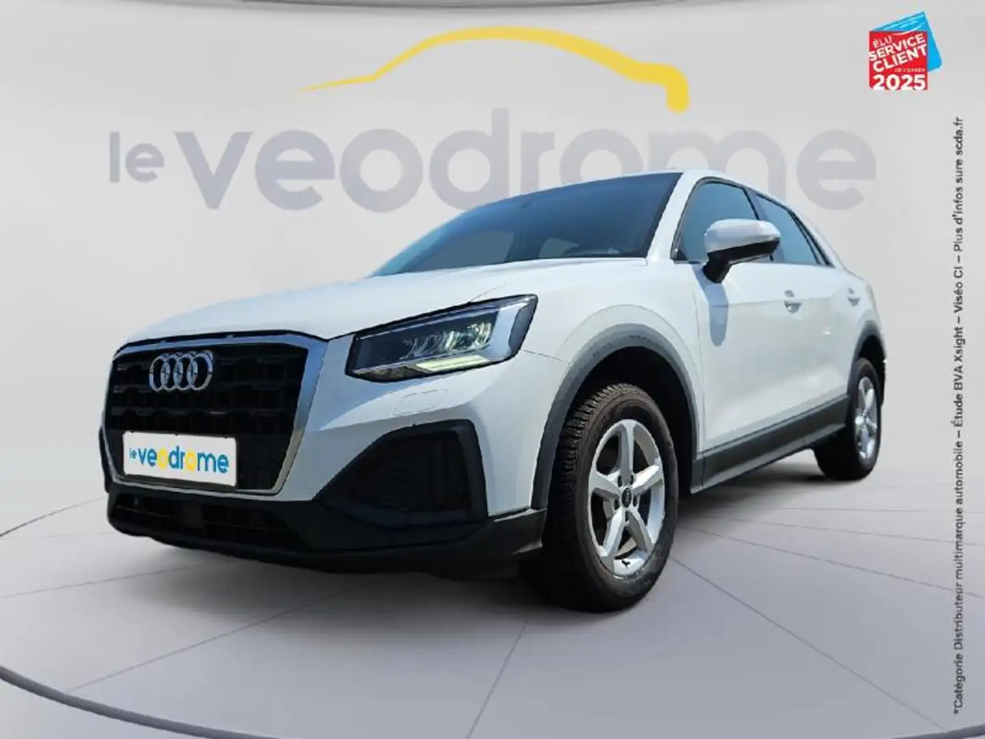 Audi Q2 35 TFSI 150ch Business line S tronic 7 Blanc - 1
