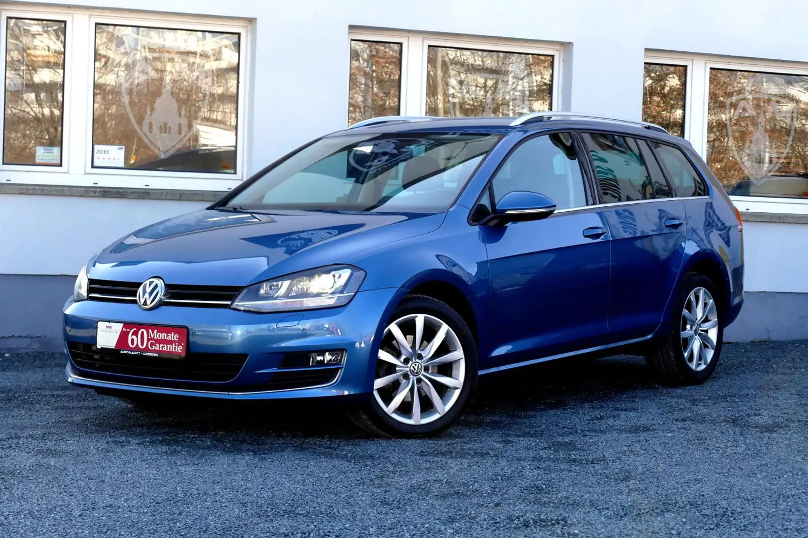 Volkswagen Golf Variant Highline 1.4 TSI Leder*Navi*Xenon*AHK! Blau - 1