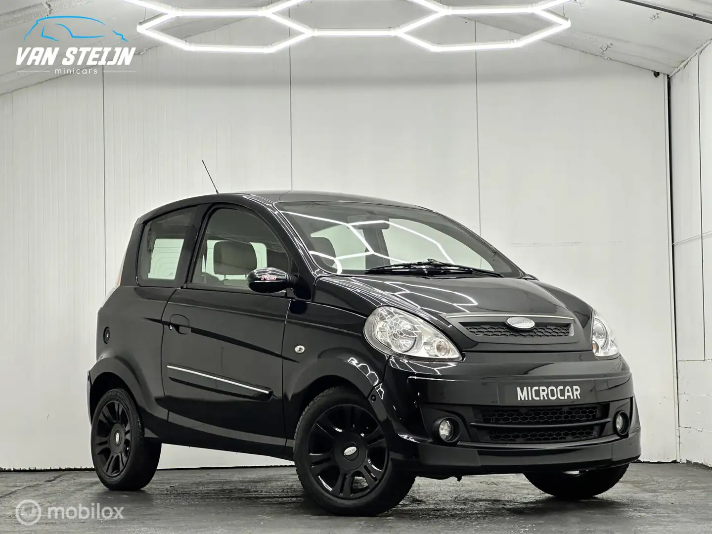 Microcar M.Go Brommobiel Zwart SXI | Top Conditie | Uniek Noir - 1