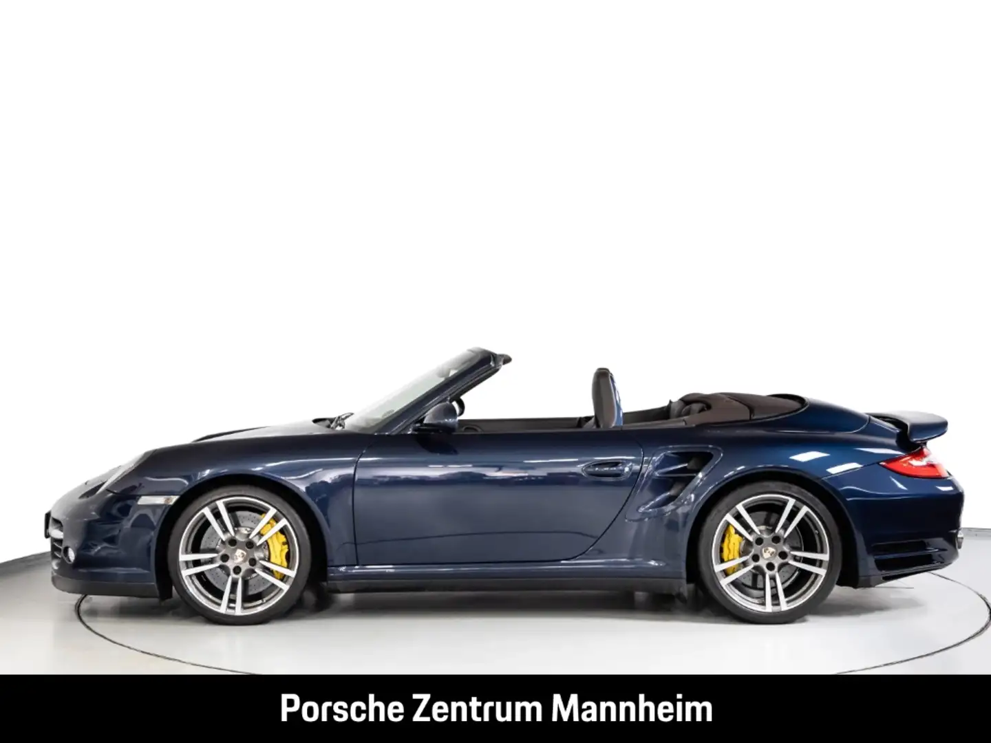 Porsche 997 -2 911 Turbo Cabrio Chrono Keramik Exclusive Blauw - 2