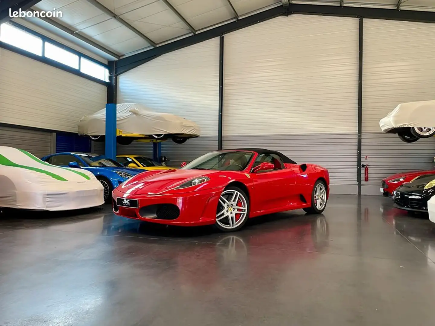 Ferrari F430 490 cv Entretien Récent Pack Carbone Sièges Dayton Rouge - 2