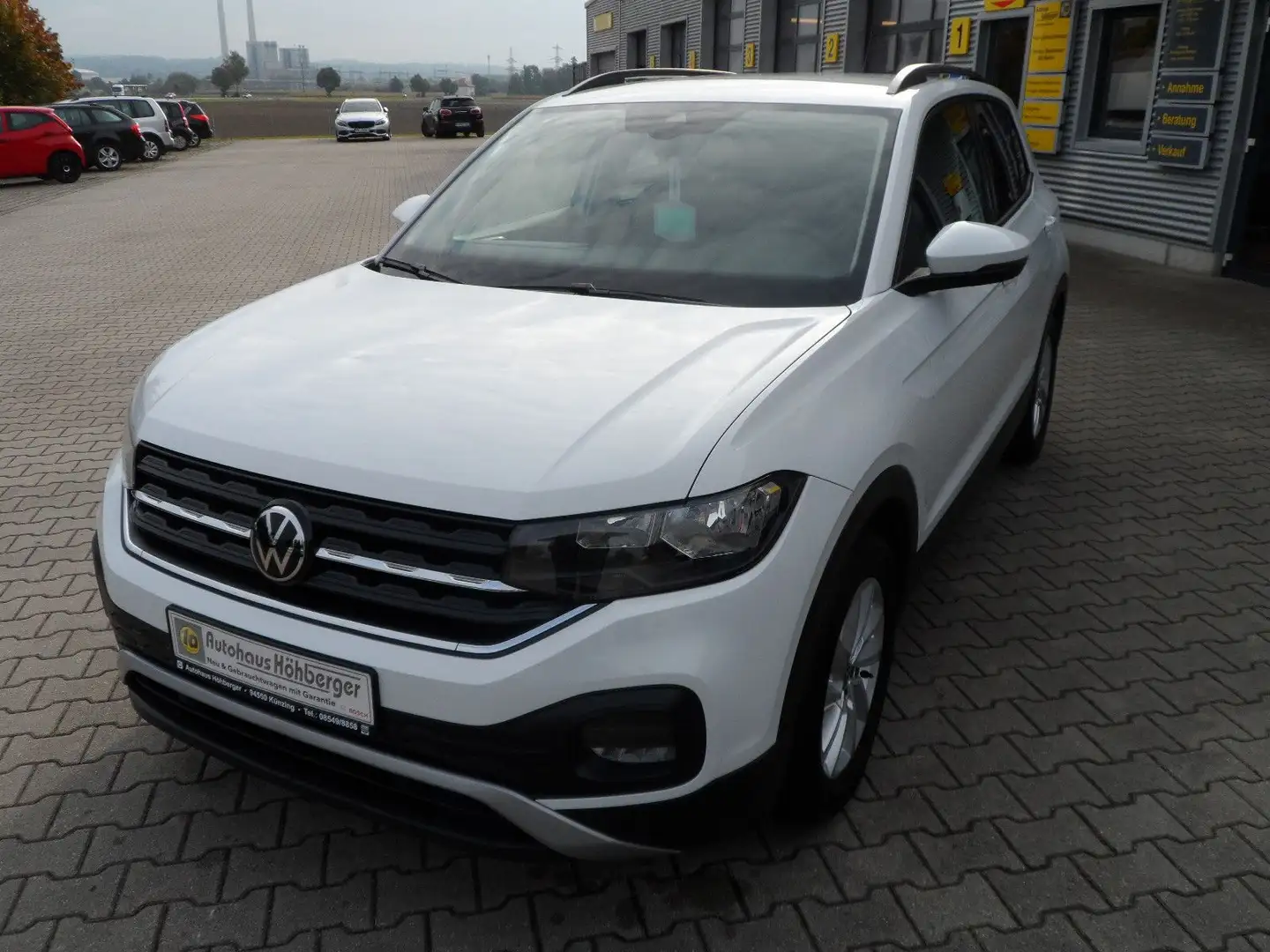 Volkswagen T-Cross Life/DSG/ALU/SHZ/PDC/Kamera/Voll Weiß - 1