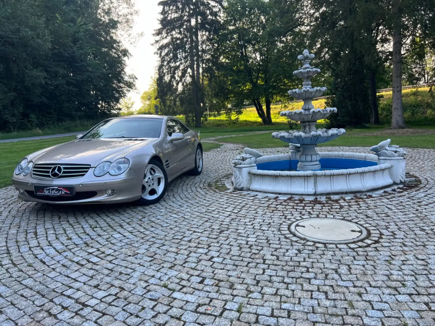 Mercedes-Benz SL 600 SL600 Bi-Xenon Vollleder Navi Sitzbelüftung MwSt Beige - 1