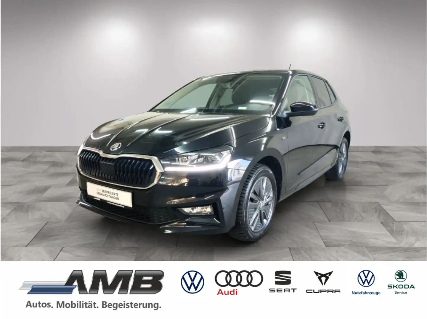 Skoda Fabia Drive 1.0 TSI DSG/LED/ACC/Sitzhzg/RFKamera Schwarz - 1