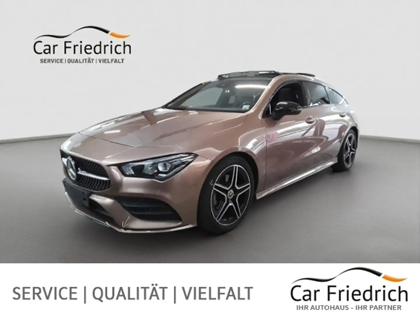 Mercedes-Benz CLA 200 Shooting Brake AMG LINE AHK/PANO Gold - 1