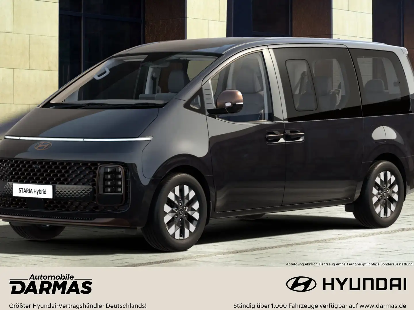 Hyundai STARIA STARIA Hybrid 1.6 T-GDI AT 7-Sitzer Signature Schwarz - 1