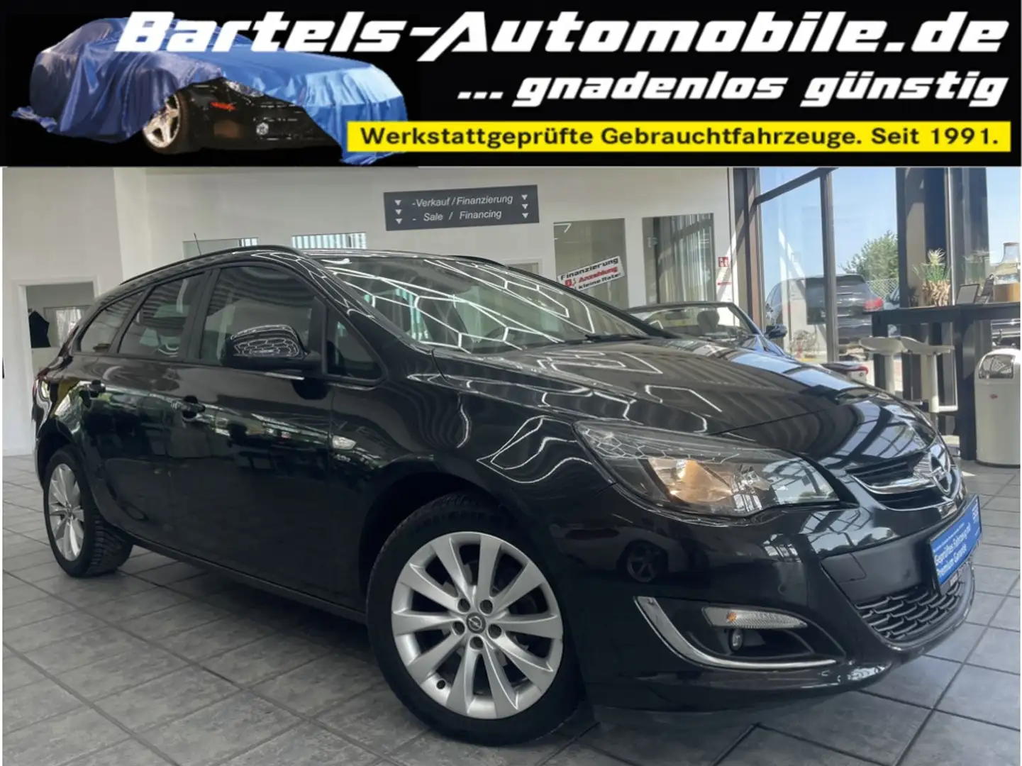 Opel Astra Sports Tourer 1.4 Turbo Active, Automatik Чорний - 1