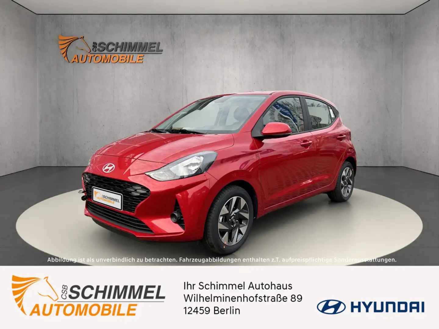 Hyundai i10 Trend MY25 1,2 l KLIMA SHZ KAMERA NAVI Rosso - 1