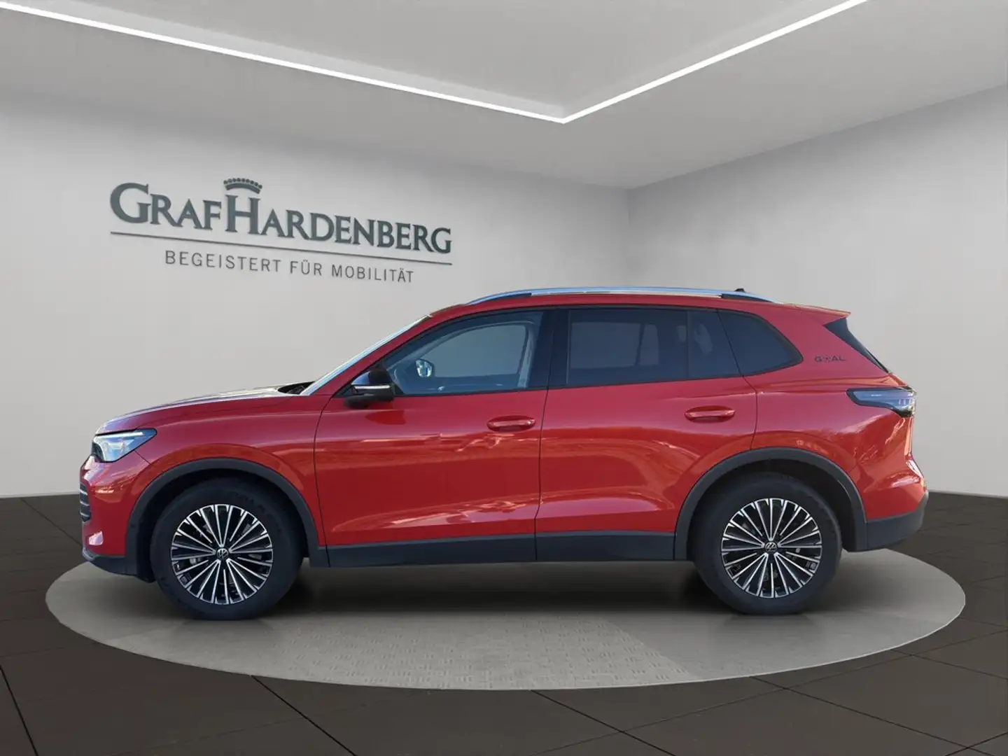 Volkswagen Tiguan 2.0 TDI DSG Goal AHK RFK ACC Rot - 2