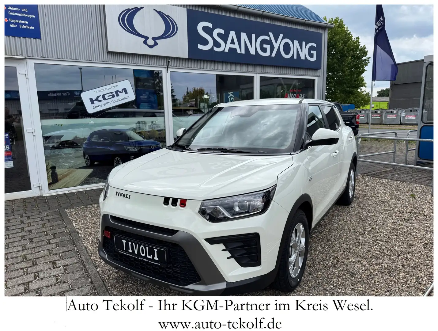 KGM Tivoli Nomad Automatik. - Aktion im Autohaus Tekolf. Wit - 1
