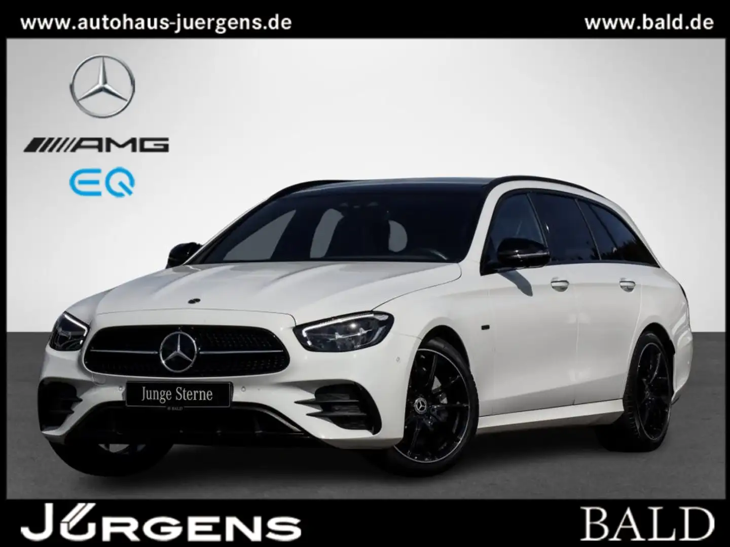 Mercedes-Benz E 220 d T AMG/Wide/LED/Pano/AHK/360/Night/19" Weiß - 2