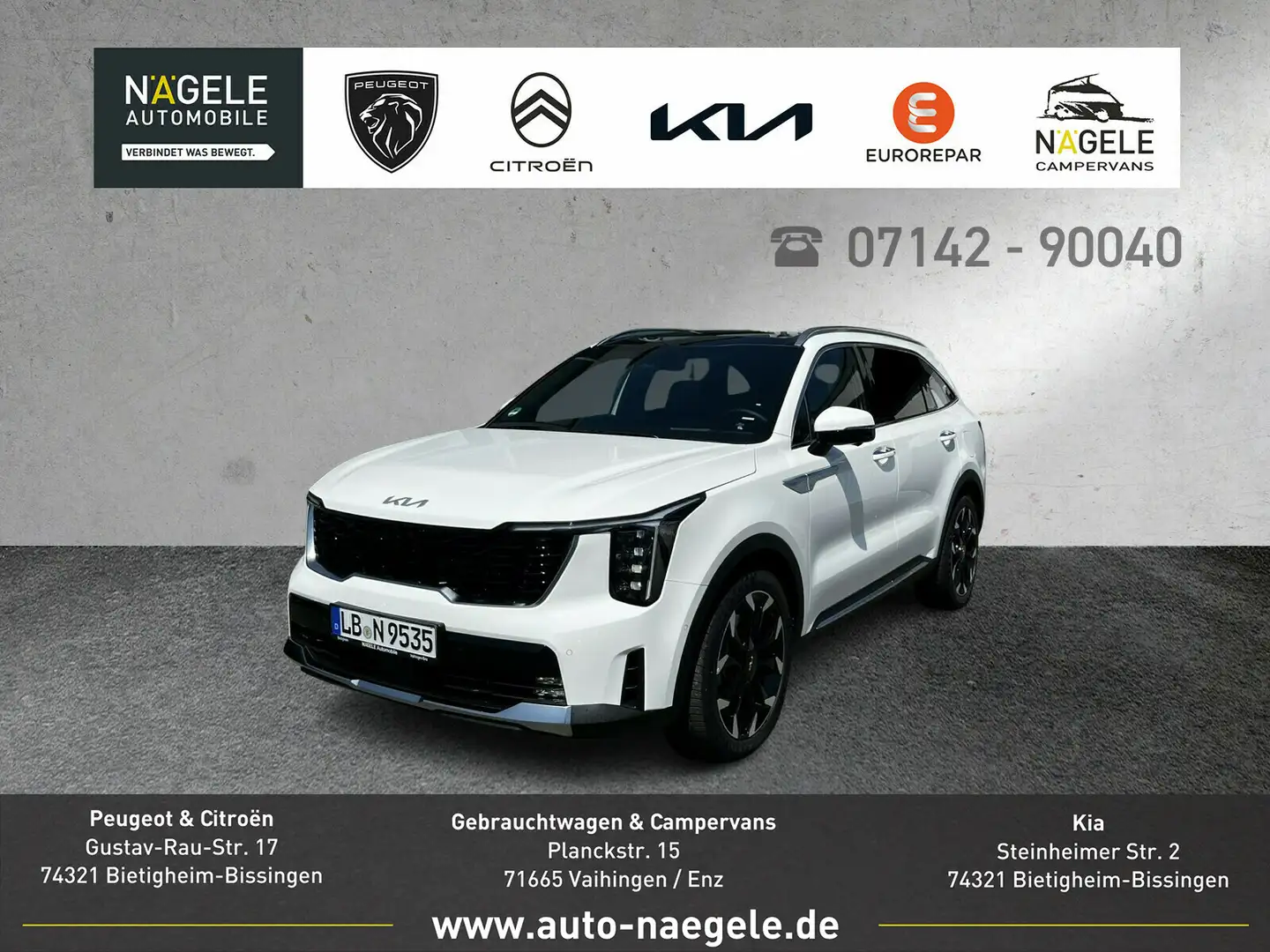 Kia Sorento Sorento 2.2 CRDi Platinum 4WD Pano.-Dach/Autom. Weiß - 1