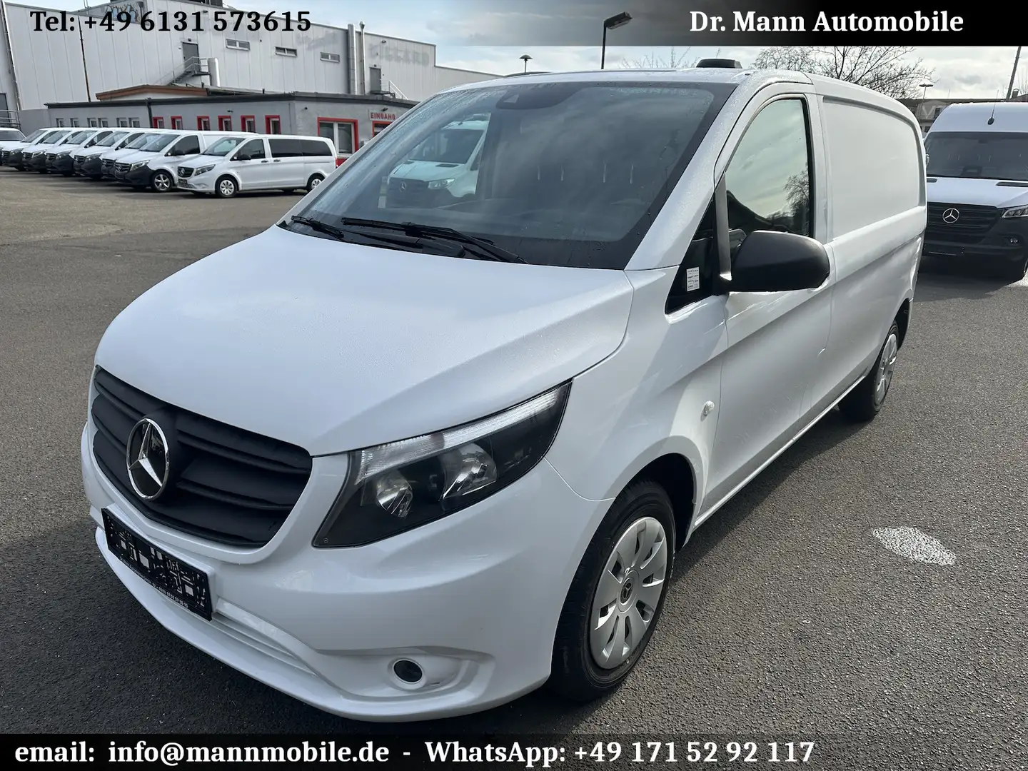 Mercedes-Benz Vito 114 CDI PRO RWD komp Kamera Navi AHK Weiß - 1