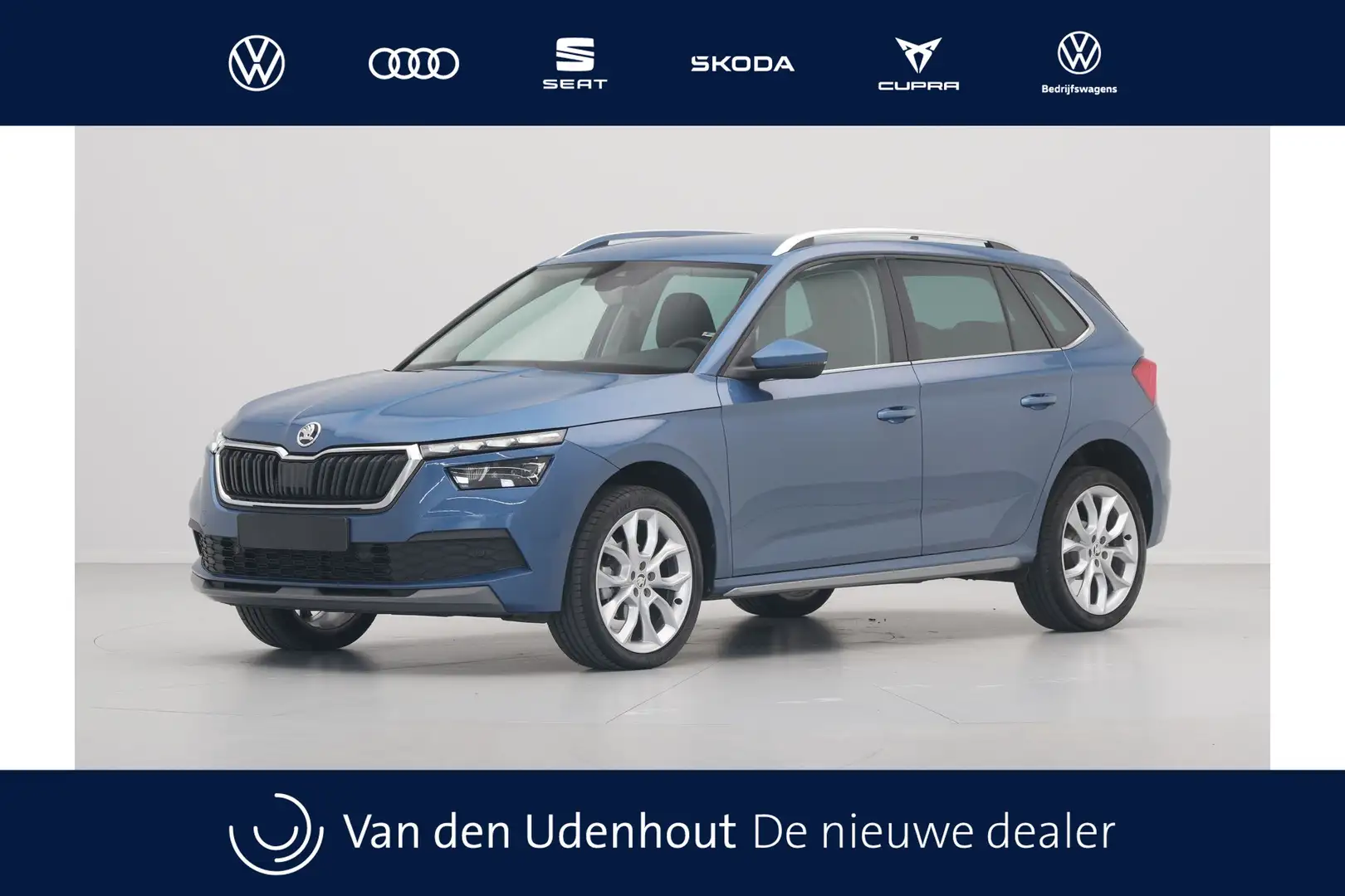 Skoda Kamiq 1.0 TSI 110pk Style Camera Keyless Clima 18'' Lm V Blauw - 1