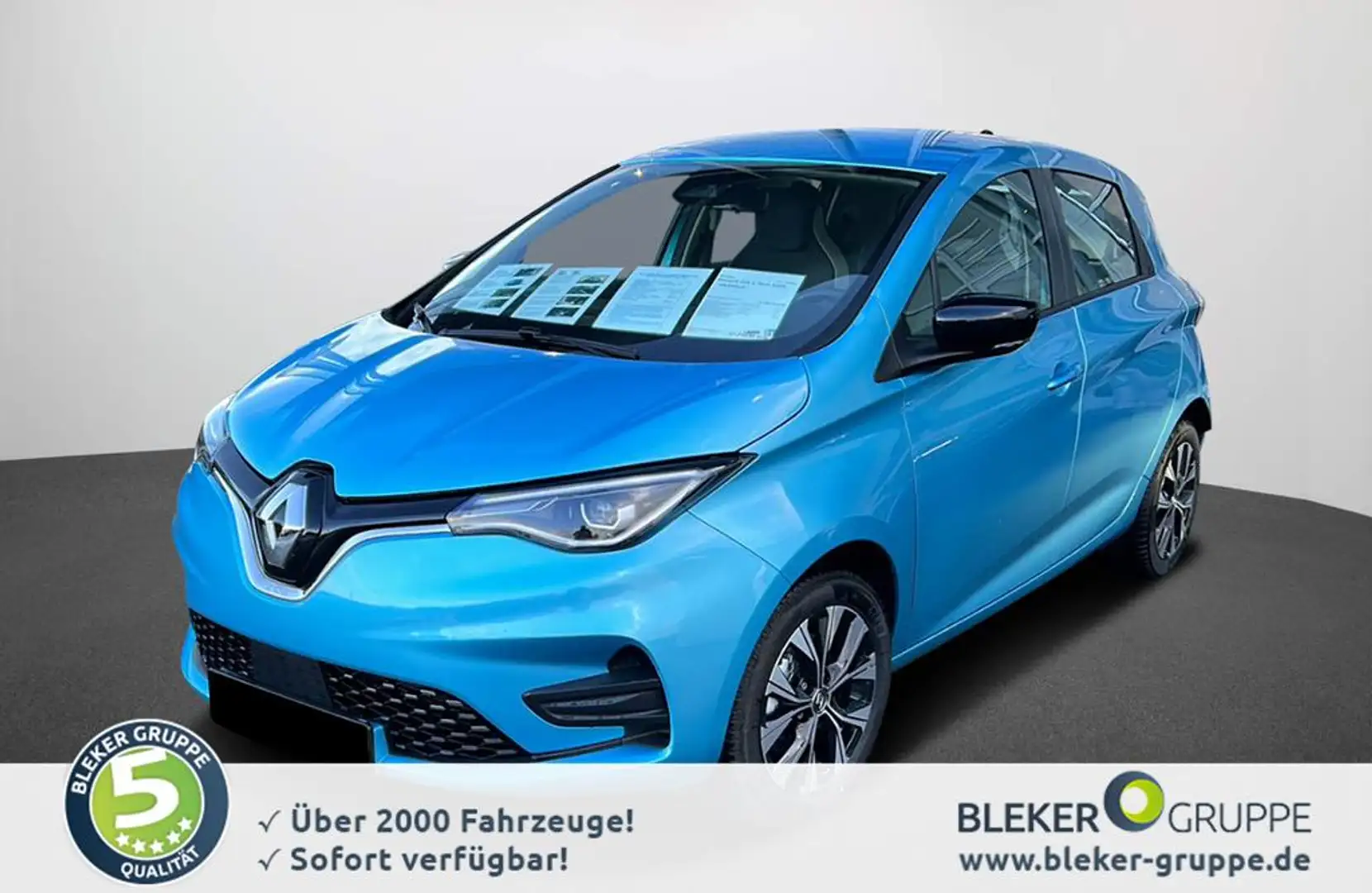 Renault ZOE E-Tech Evolution EV50 110hp Modrá - 1