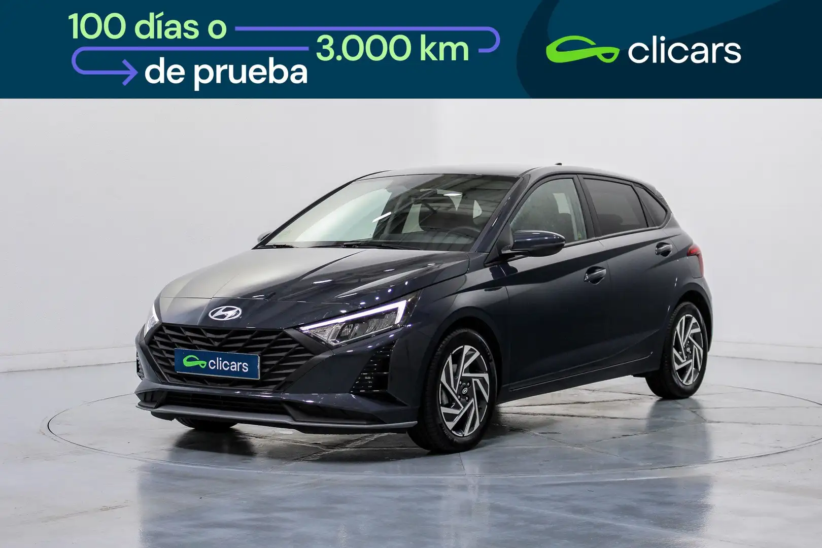 Hyundai i20 1.2 MPI Klass Gris - 1