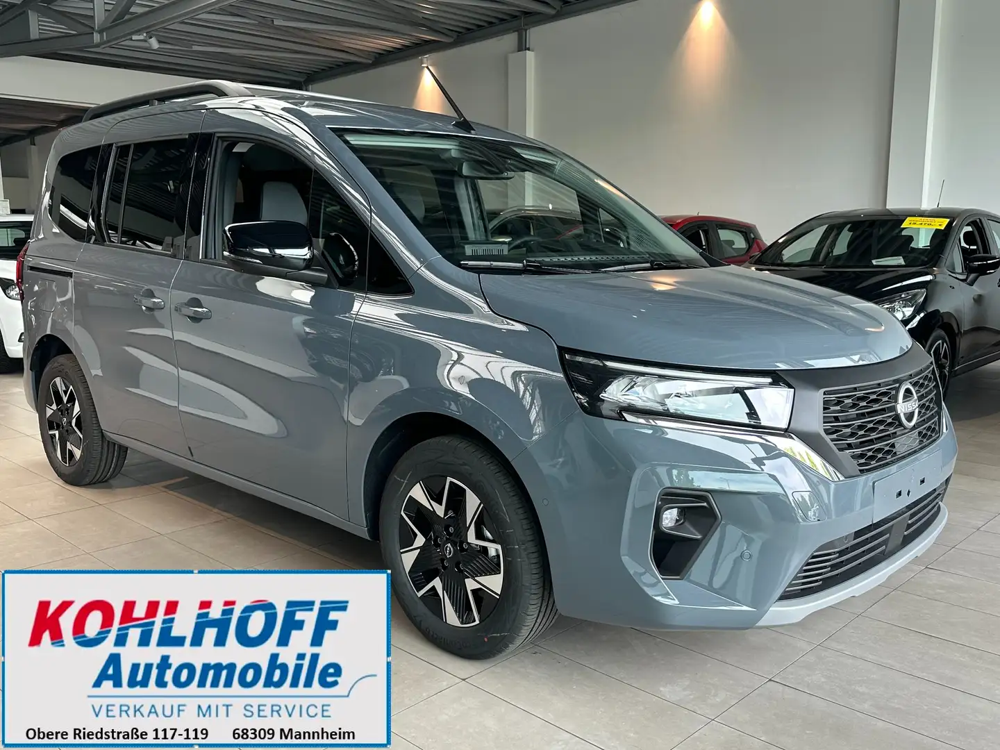 Nissan Townstar 1.3 DIG-T 130PS Kombi Tekna Leder LED Sitzheizung Grau - 1