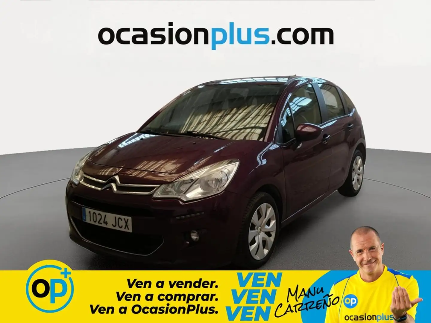Citroen C3 1.0 PureTech Tonic 68 Burdeos - 1