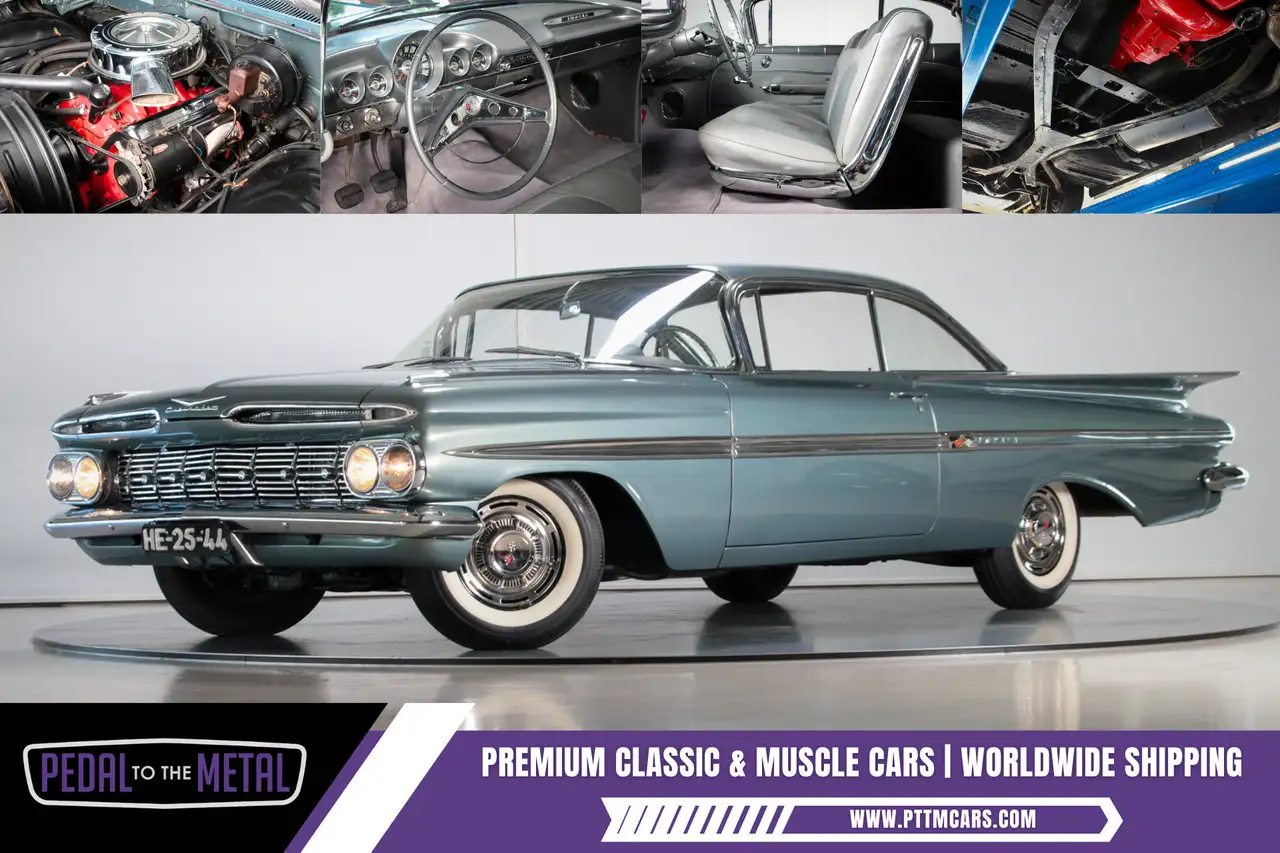 Chevrolet Impala Coupe | 283 V8 | 3-Speed | Original European Expor, foto 1