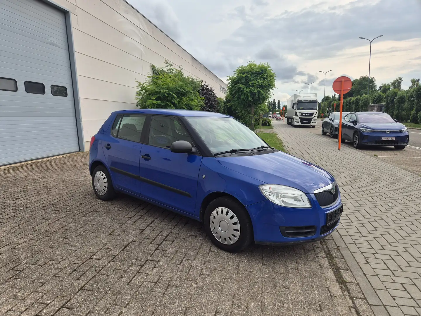 Skoda Fabia 1.2i - Airco + Keuring voor verkoop/ Carpass Blauw - 2
