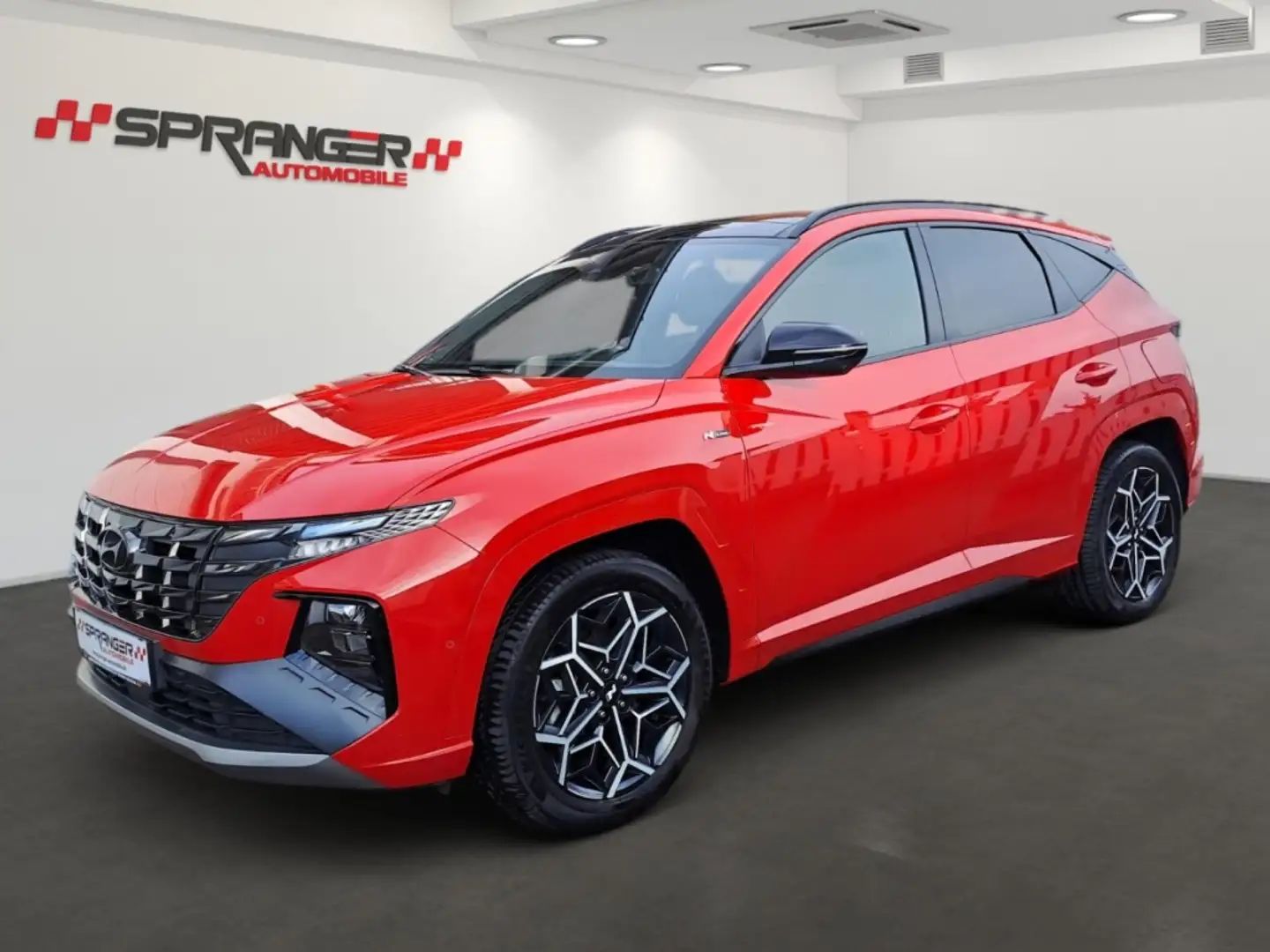 Hyundai TUCSON N-Line Hybrid*Pano*el. Heckkl.*360°*KRELL* Rot - 1