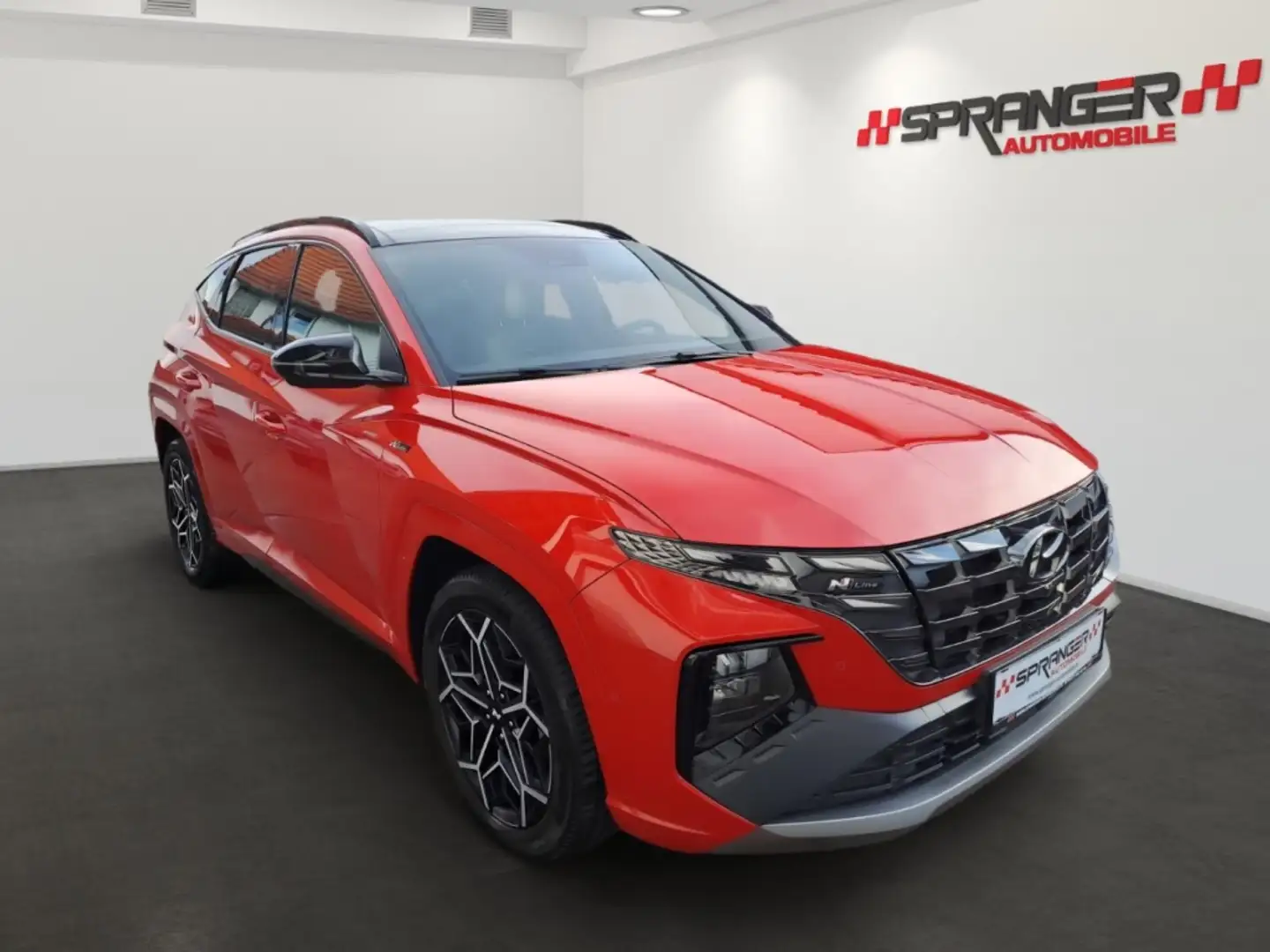 Hyundai TUCSON N-Line Hybrid*Pano*el. Heckkl.*360°*KRELL* Rot - 2