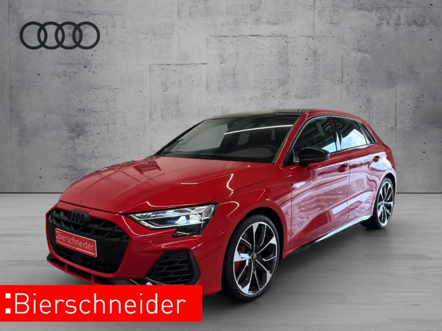Audi S3 Sportback TFSI MATRIX 19 SONOS PANO VIRTUAL ACC NA Rot - 1