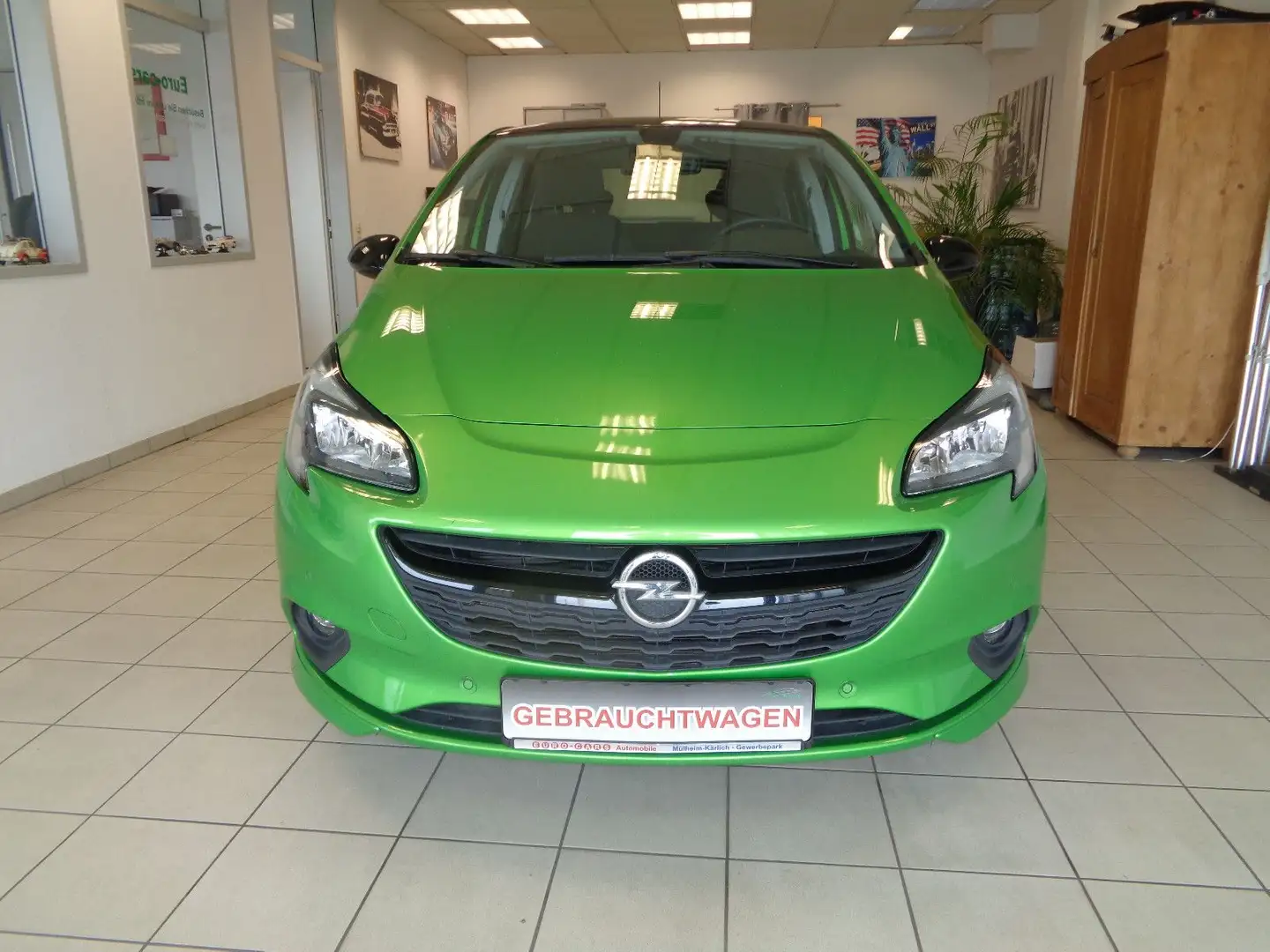 Opel Corsa E Color Edition / KLIMA / PDC / GARANTIE Verde - 2