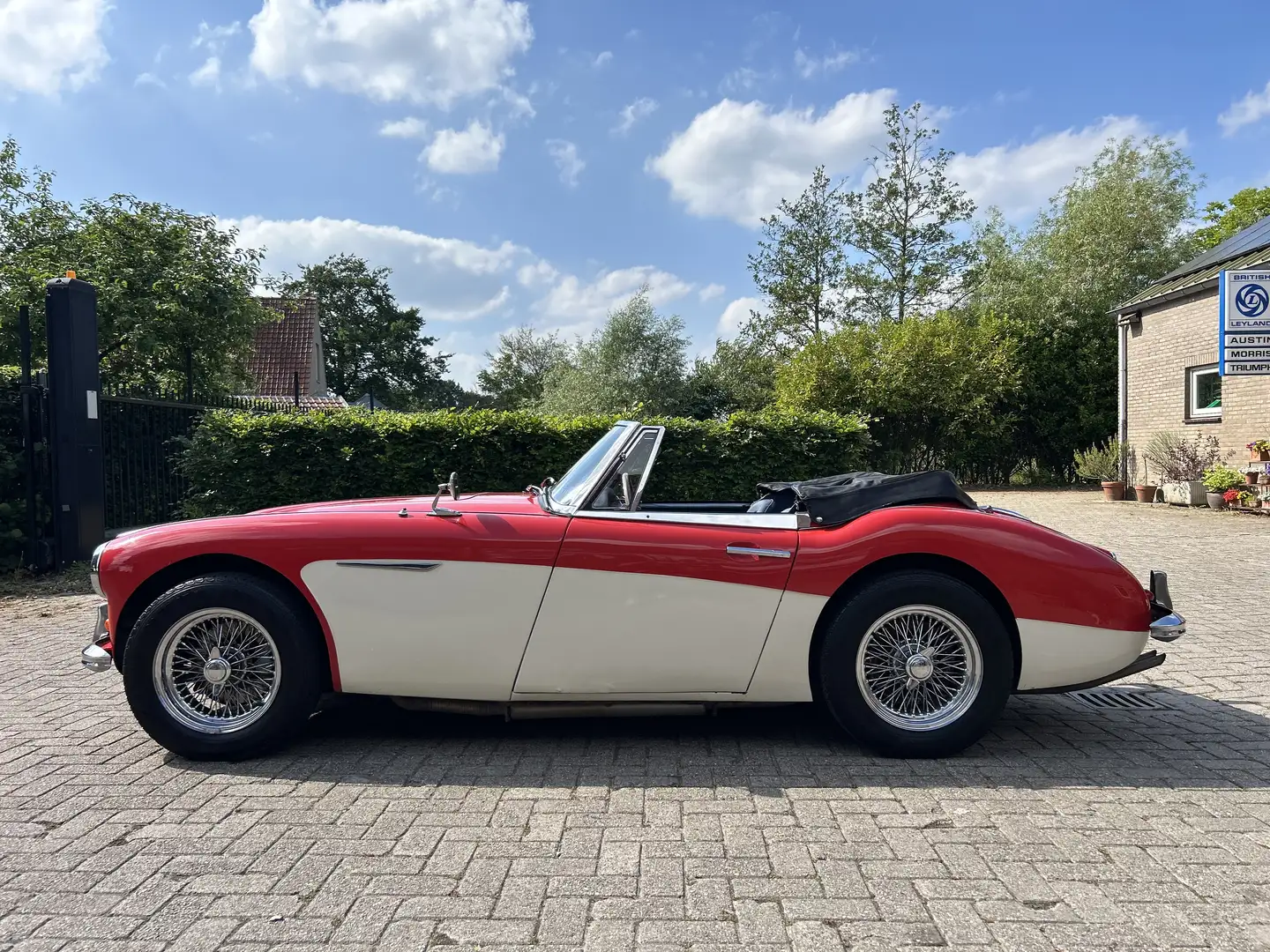Austin-Healey 3000 BJ8 Rojo - 1
