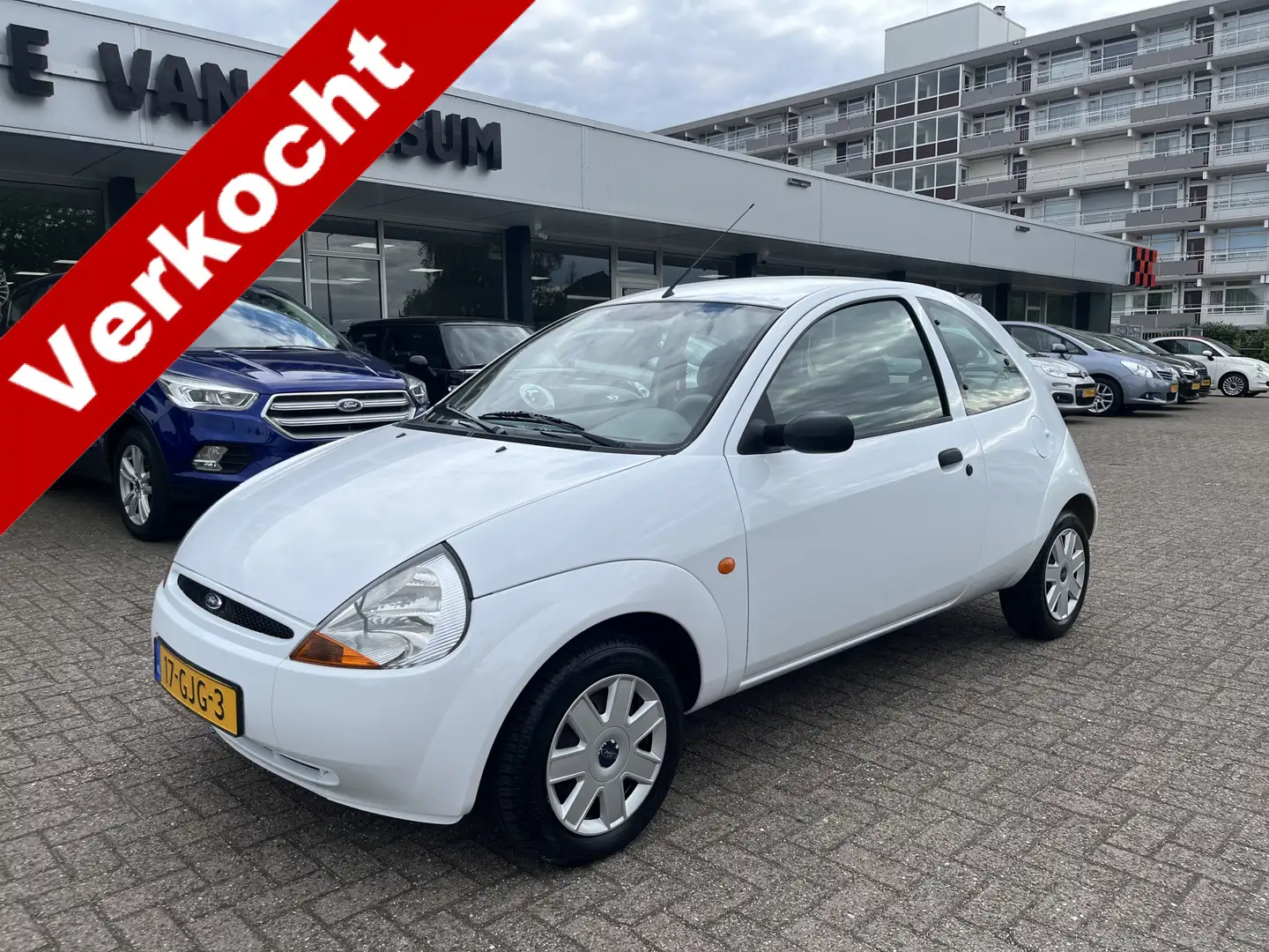 Ford Ka/Ka+ 1.3 Cool & Sound airco 23Dkm!! Blanc - 1