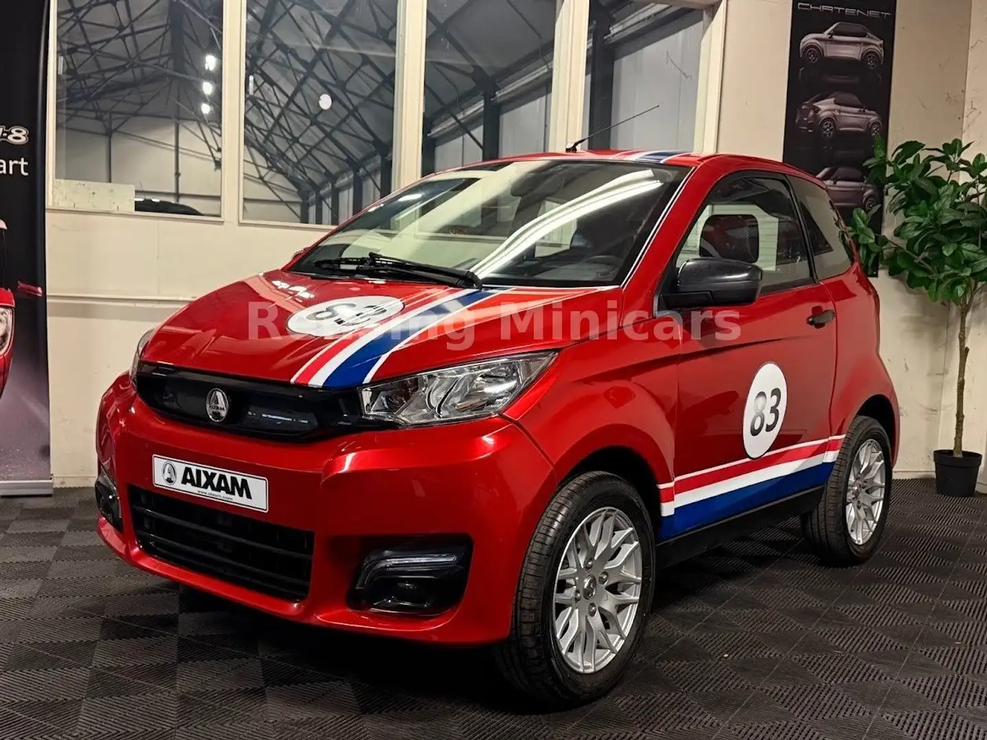 Aixam City ''83 EDITION'' 8 PS Mopedauto Microcar 45KM Rouge - 2