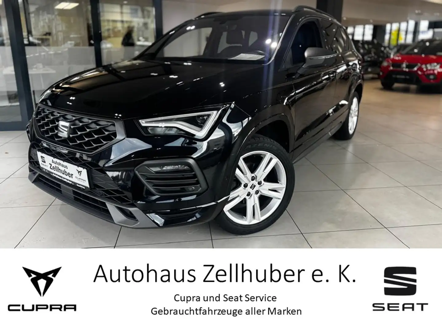 SEAT Ateca 1.5 TSI FR *AHK*Navi*WSS Heizung*LED* Schwarz - 1