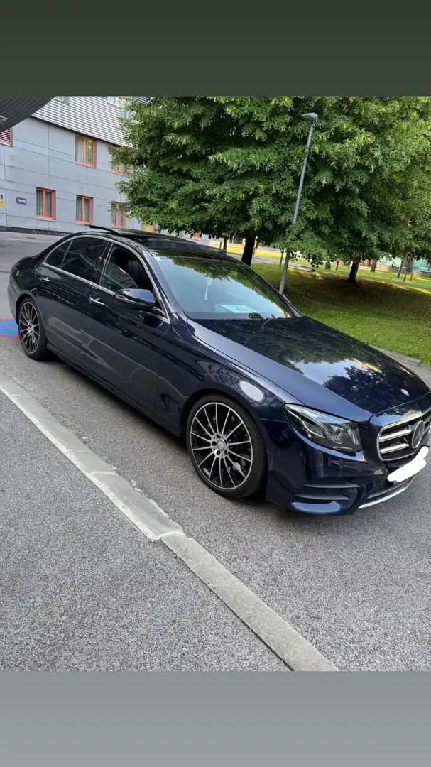 Mercedes-Benz E 350 d Exclusive Aut. Blau - 1