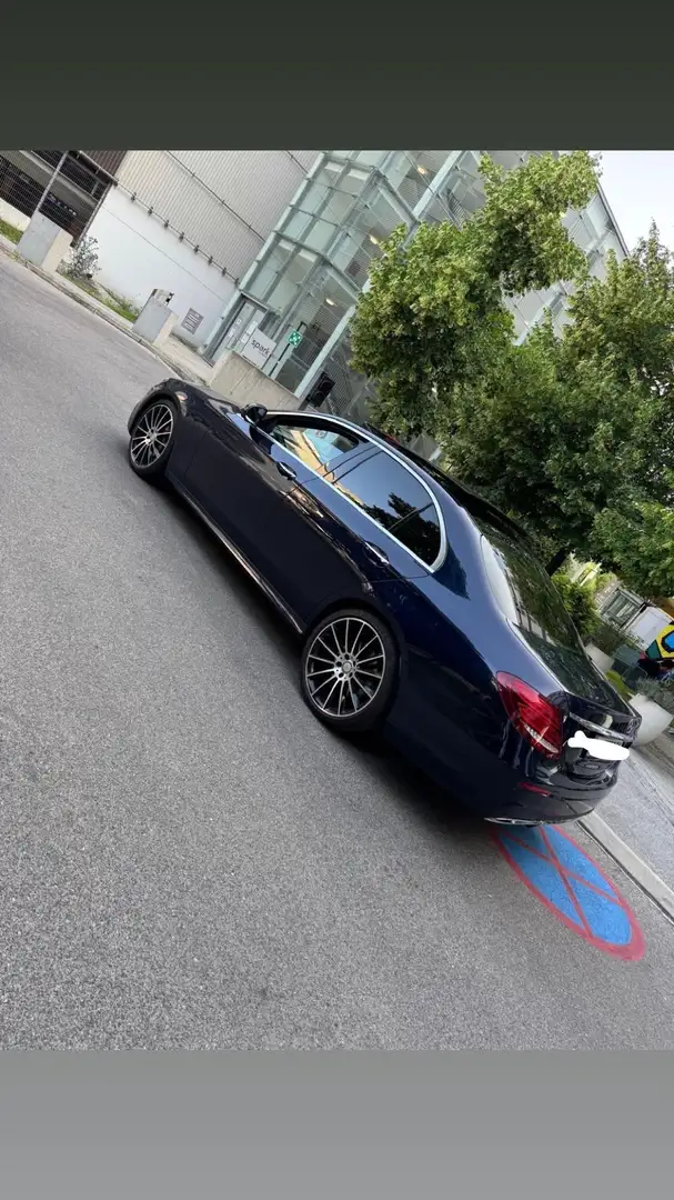 Mercedes-Benz E 350 d Exclusive Aut. Blau - 2