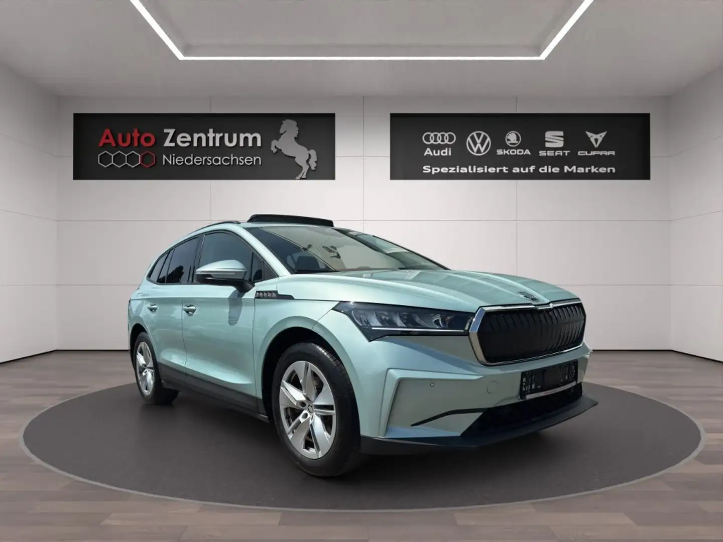 Skoda Enyaq iV 60 AHK*PANO*CarPlay*CAM 0,25 % Regelung Срібний - 1