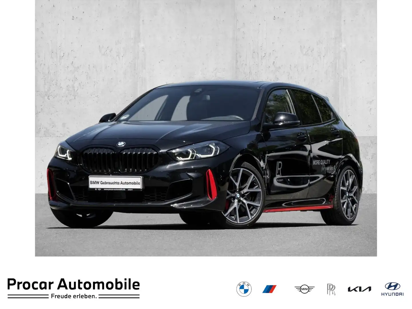 BMW 128 ti M SPORT PRO+PANO+ACC+PA+18" LMR Noir - 1