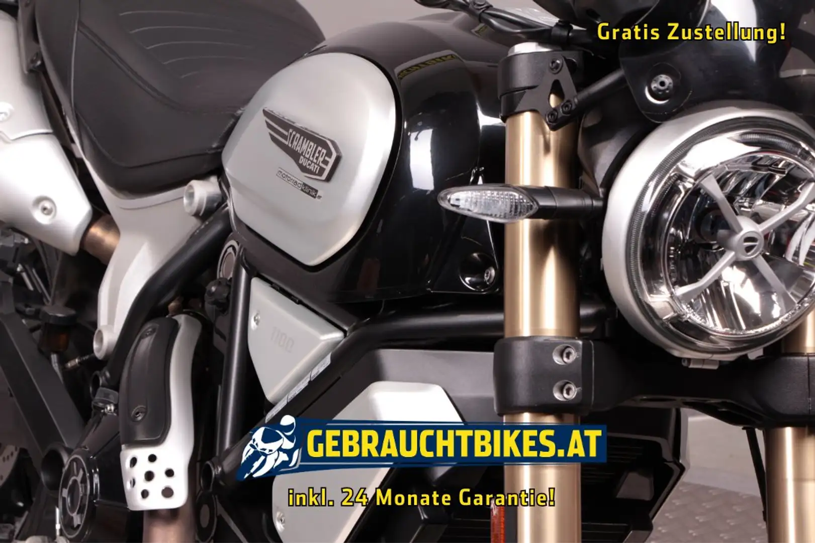 Ducati Scrambler 1100 ABS, mit Garantie, Teilzahlung möglich! Schwarz - 2