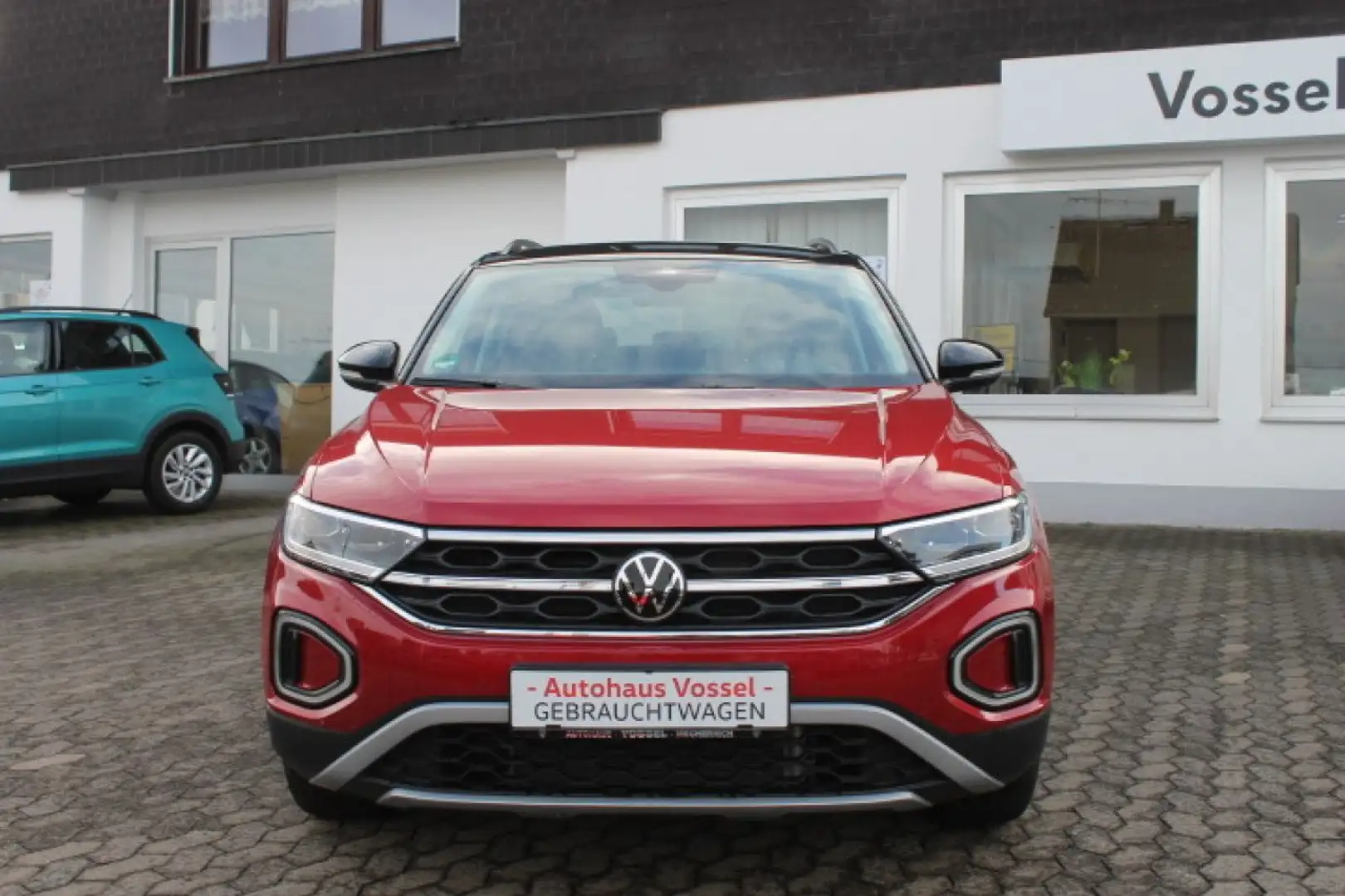 Volkswagen T-Roc 2.0 TDI SCR Style Bluetooth LED Klima Rot - 1