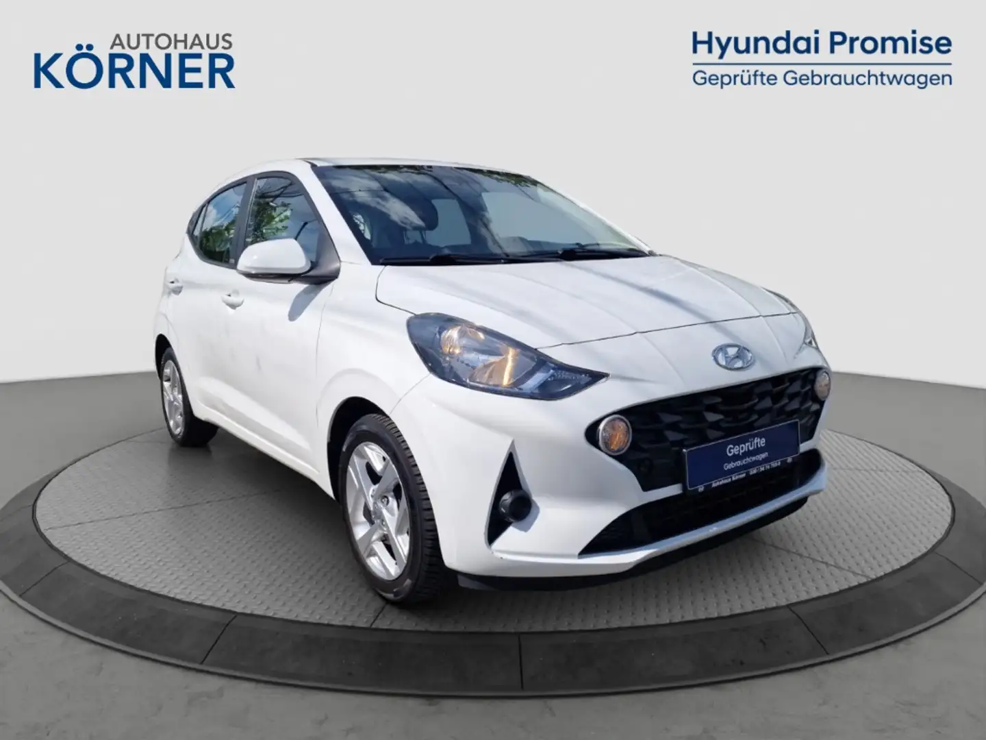 Hyundai i10 TREND 1.2 *DAB*CARPLAY*SITZHZG*SPURASSIST* Blanc - 1