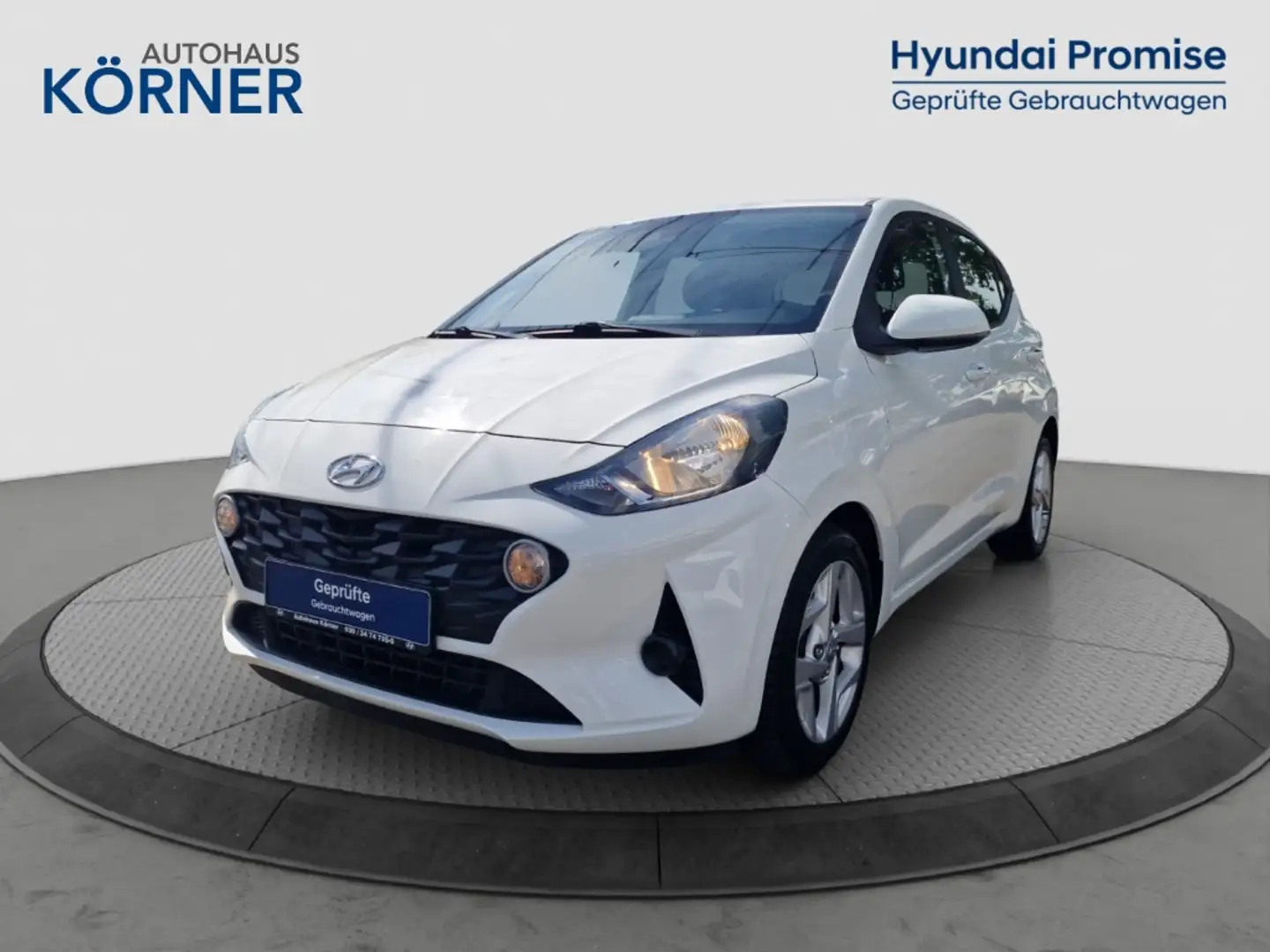 Hyundai i10 TREND 1.2 *DAB*CARPLAY*SITZHZG*SPURASSIST* Blanc - 2