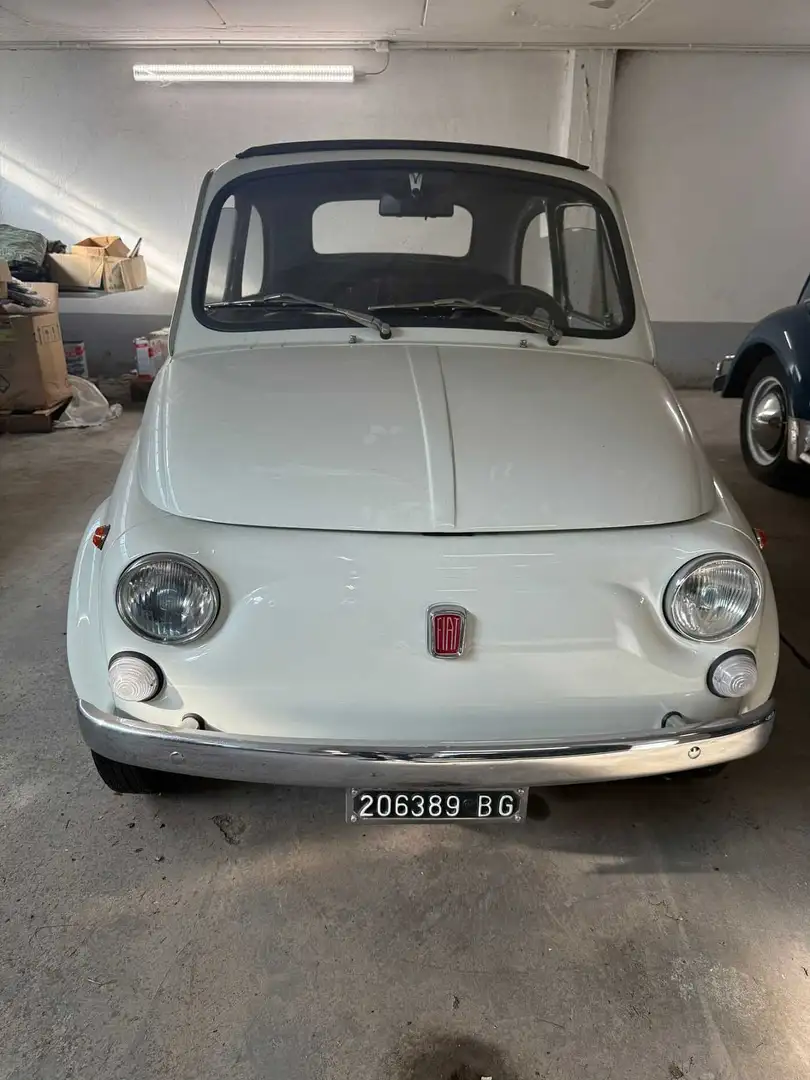 Fiat 500 Weiß - 2