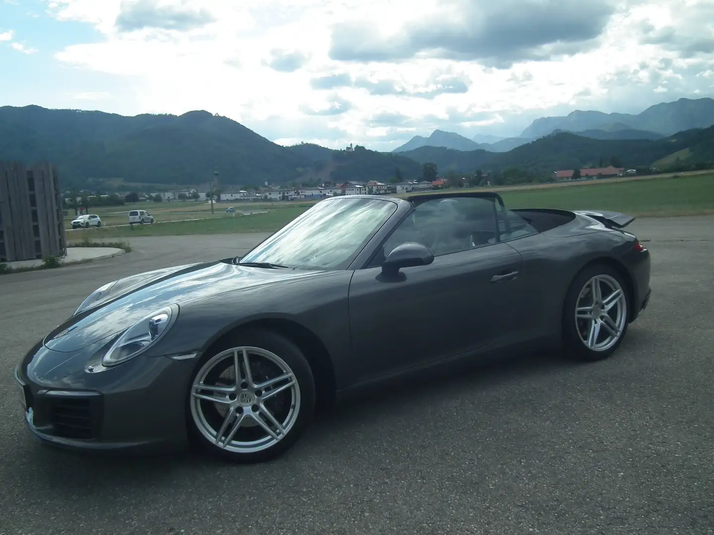 Porsche 911 911 Cabrio 370 Ps Bose Sound System PDK Automatik Grau - 1