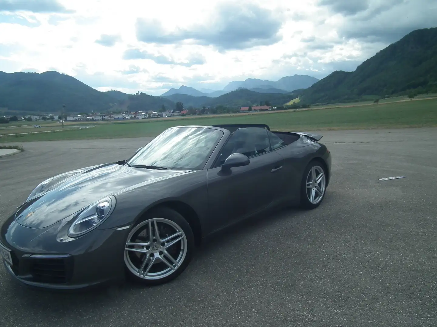 Porsche 911 911 Cabrio 370 Ps Bose Sound System PDK Automatik Grau - 2