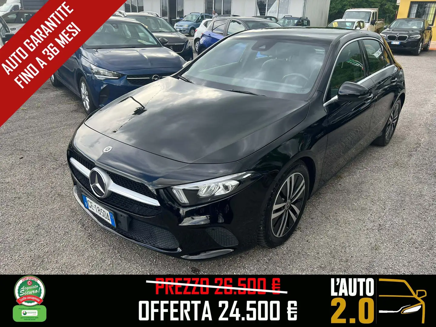 Mercedes-Benz A 200 A 200 d SPORT auto Nero - 1