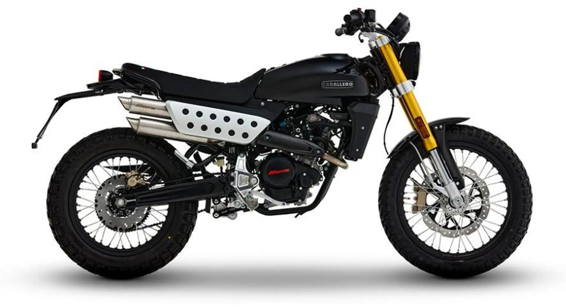 Fantic Caballero 125 Scrambler - 2025 - Schwarz - 1