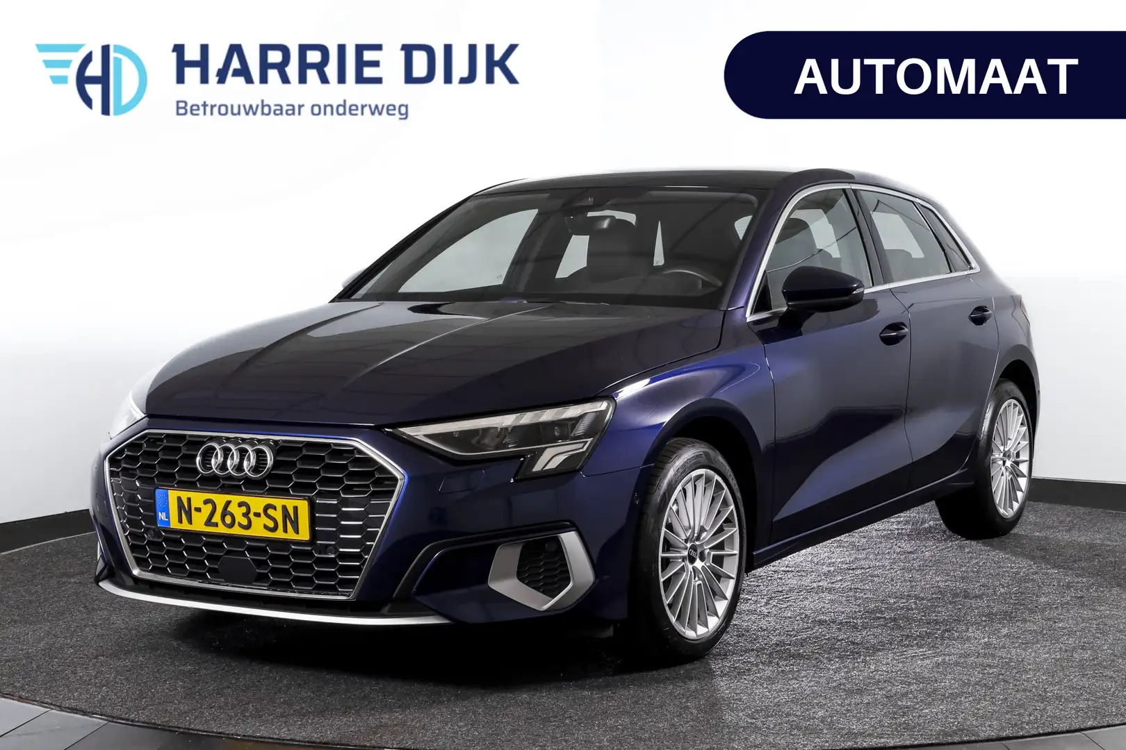 Audi A3 Sportback 30 TFSI Advanced edition 110 PK - Automa Bleu - 1