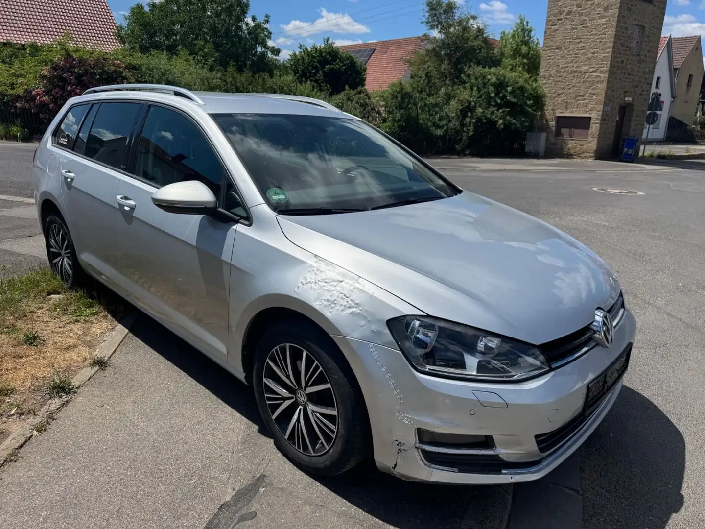 Volkswagen Golf VII Variant Allstar BMT TÜV 04/27 Argento - 1
