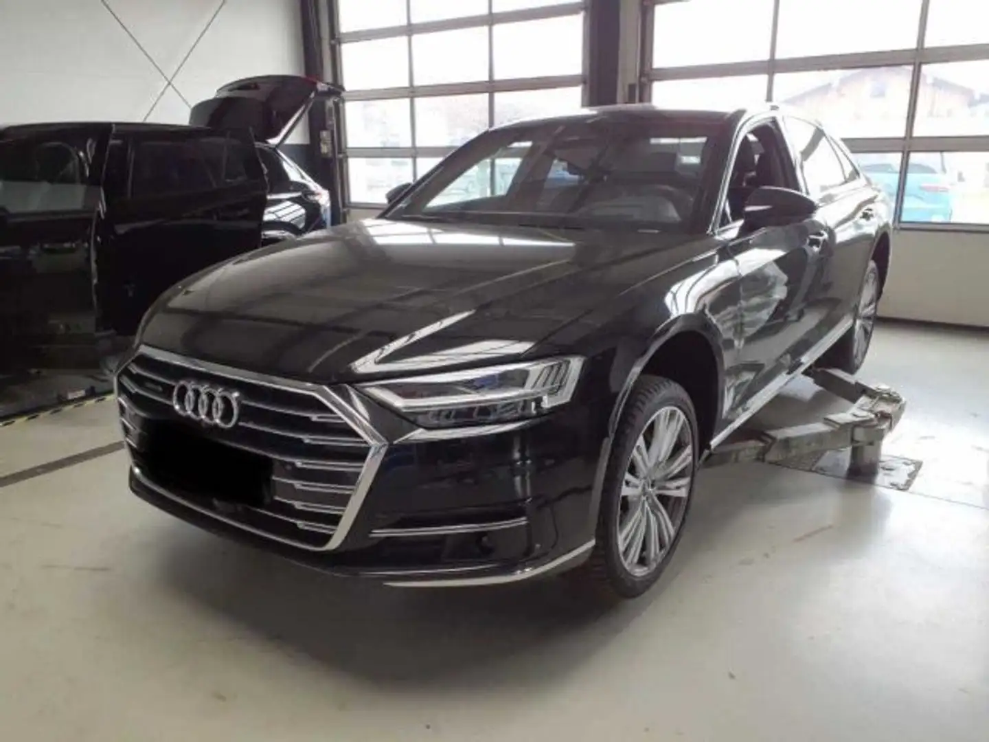 Audi A8 50 TDI quatt AHK Luft 360° Mtrx VirtC Akustik Schwarz - 1