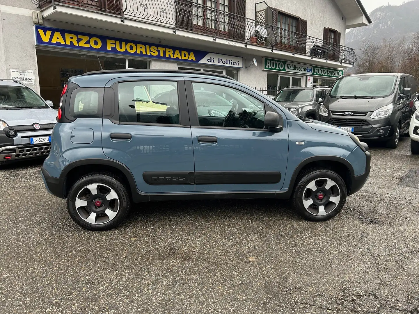 Fiat Panda Panda 0.9 t.air t. Cross 4x4 s Bleu - 1