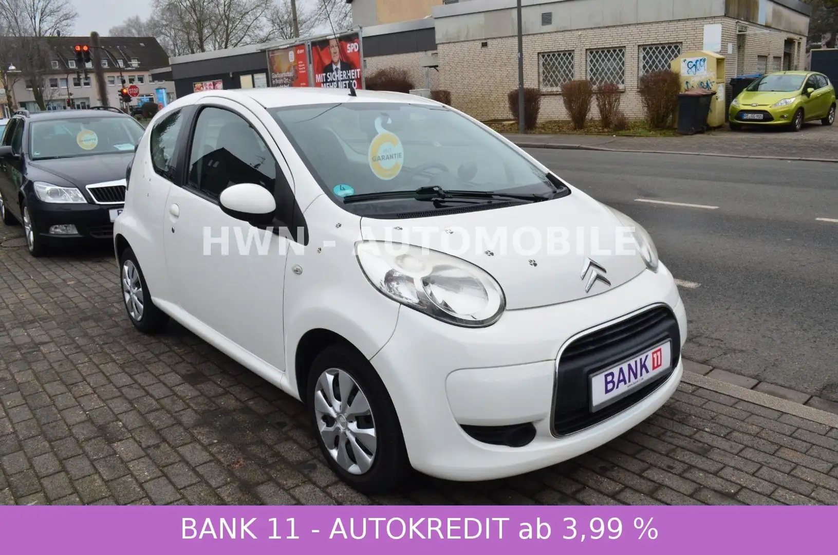 Citroen C1 Selection * 1.HAND * KLIMA * el. FENSTER * Weiß - 2